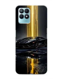 Чохол для Realme NARZO 50 з картинкою «Нічний Lamborghini драйв»