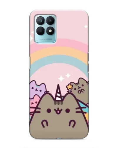 Чехол для Realme NARZO 50 с картинкой «Единорог Pusheen» Чехол для Realme NARZO 50 с картинкой «Единорог Pusheen»