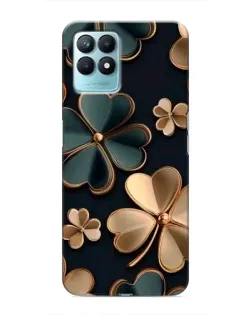 Чехол для Realme NARZO 50 с картинкой «Клевер в золоте» Чехол для Realme NARZO 50 с картинкой «Клевер в золоте»