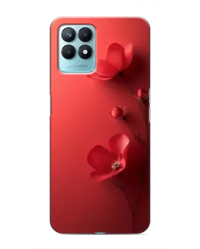 Чехол для Realme NARZO 50 с картинкой «Маковые соцветия»