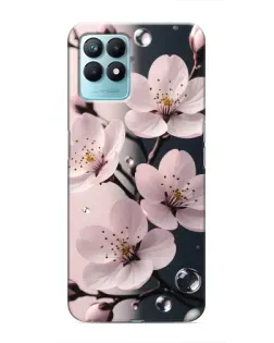 Чехол для Realme NARZO 50 с картинкой «Нежная сакура и капли» Чехол для Realme NARZO 50 с картинкой «Нежная сакура и капли»