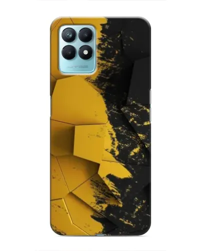 Чехол для Realme NARZO 50 с картинкой «Золотые осколки геометрии» Чехол для Realme NARZO 50 с картинкой «Золотые осколки геометрии»