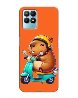 Чехол для Realme NARZO 50 с картинкой «Капибара на скутере» Чехол для Realme NARZO 50 с картинкой «Капибара на скутере»
