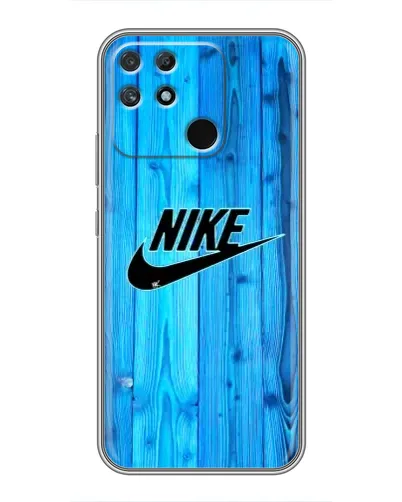 Чохол для Realme NARZO 50A з картинкою «Блакитне дерево Nike»