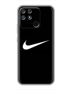 Чохол для Realme NARZO 50A з картинкою «Мінімалістичний Найк»
