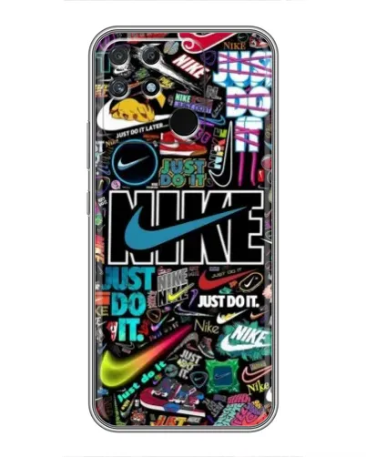 Чехол для Realme NARZO 50A с картинкой «Яркий коллаж Nike» Чехол для Realme NARZO 50A с картинкой «Яркий коллаж Nike»