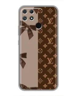 Чехол для Realme NARZO 50A с картинкой «Louis Vuitton — банты»