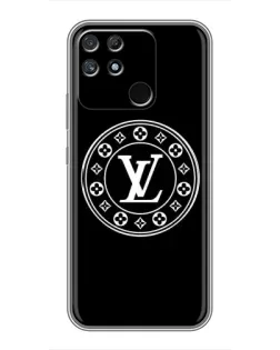 Чехол для Realme NARZO 50A с картинкой «LV — печать стиля»