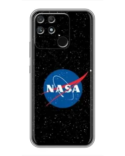 Чехол для Realme NARZO 50A с картинкой «NASA — звездное небо»