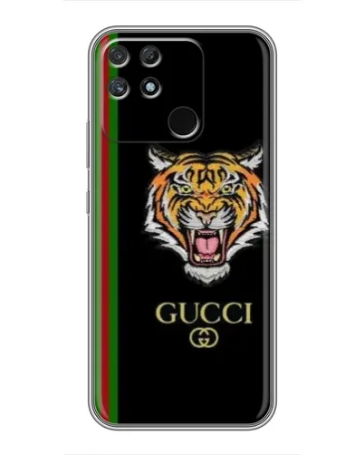 Чехол для Realme NARZO 50A с картинкой «Тигр Gucci»