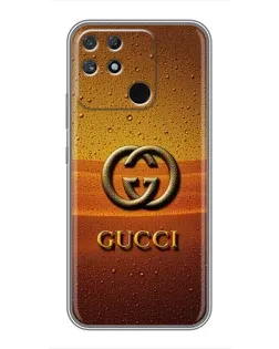 Чехол для Realme NARZO 50A с картинкой «Gucci — солнечный градиент»