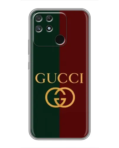 Чехол для Realme NARZO 50A с картинкой «Gucci — темно-зеленый градиент» Чехол для Realme NARZO 50A с картинкой «Gucci — темно-зеленый градиент»