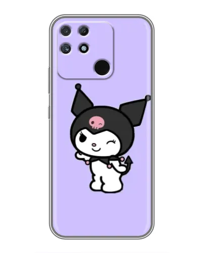 Чохол для Realme NARZO 50A з картинкою «Класична Kuromi»