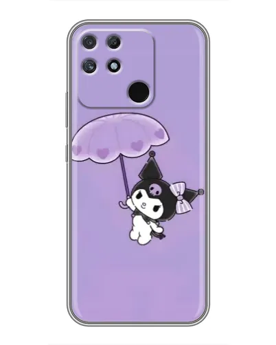 Чохол для Realme NARZO 50A з картинкою «Kuromi з парасолькою»
