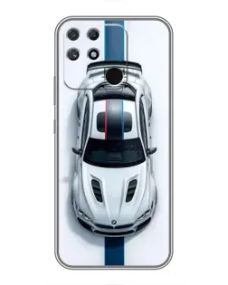 Чохол для Realme NARZO 50A з картинкою «Вид зверху — BMW M»