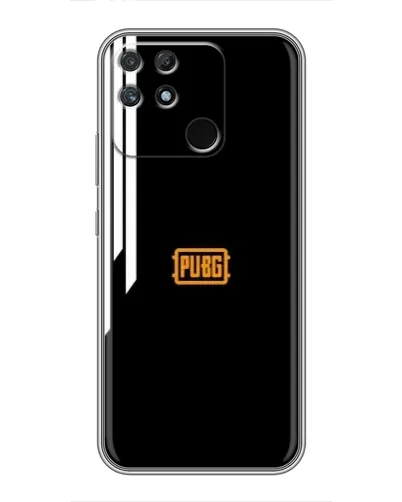 Чохол для Realme NARZO 50A з картинкою «PUBG — вертикальні лінії»