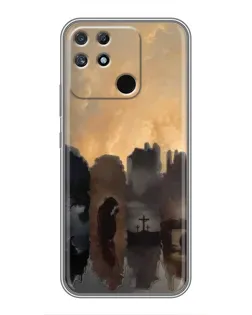 Чехол для Realme NARZO 50A с картинкой «Дорога к вере»