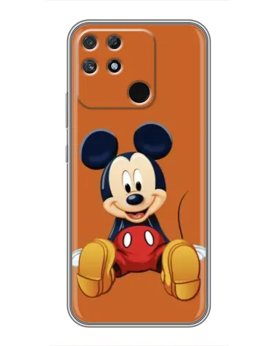 Чехол для Realme NARZO 50A с картинкой «Микки отдыхает»