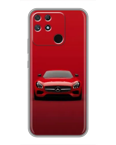 Чохол для Realme NARZO 50A з картинкою «Червоний Mercedes AMG»