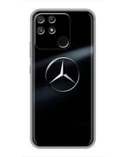 Чохол для Realme NARZO 50A з картинкою «Mercedes на металі»