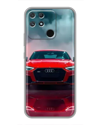 Чехол для Realme NARZO 50A с картинкой «Audi RS — красный стиль» Чехол для Realme NARZO 50A с картинкой «Audi RS — красный стиль»
