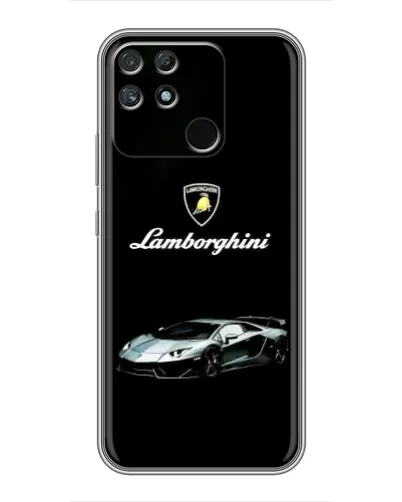 Чохол для Realme NARZO 50A з картинкою «Логотип Lamborghini класика»