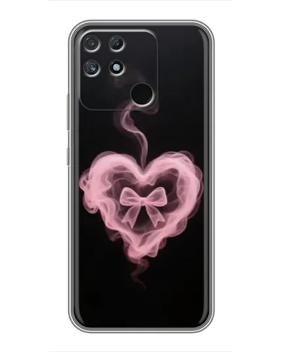 Чохол для Realme NARZO 50A з картинкою «Димчасте серце»