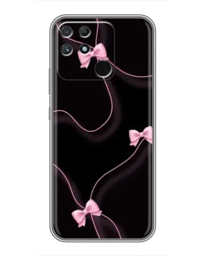 Чохол для Realme NARZO 50A з картинкою «Рожеві стрічки»