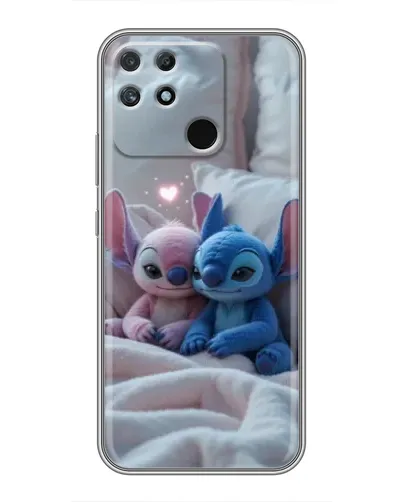 Чехол для Realme NARZO 50A с картинкой «Плюшевые Стич Ангел» Чехол для Realme NARZO 50A с картинкой «Плюшевые Стич Ангел»
