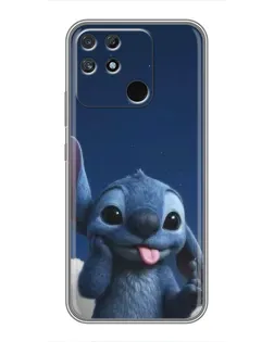 Чехол для Realme NARZO 50A с картинкой «Стич в облаках» Чехол для Realme NARZO 50A с картинкой «Стич в облаках»