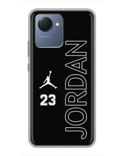 Чехол для Realme NARZO 50i Prime с картинкой «Jordan Vertical»