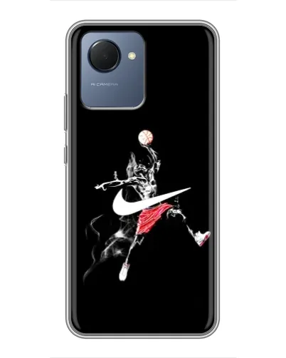 Чехол для Realme NARZO 50i Prime с картинкой «Jordan Jumpman» Чехол для Realme NARZO 50i Prime с картинкой «Jordan Jumpman»