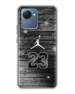 Чехол для Realme NARZO 50i Prime с картинкой «Jordan Carbon 23»