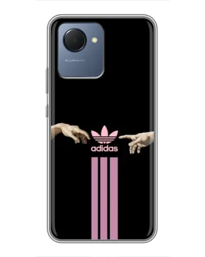 Чехол для Realme NARZO 50i Prime с картинкой «Adidas Hands»
