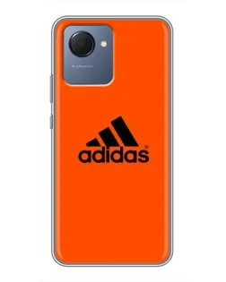 Чехол для Realme NARZO 50i Prime с картинкой «Adidas Ukraine»
