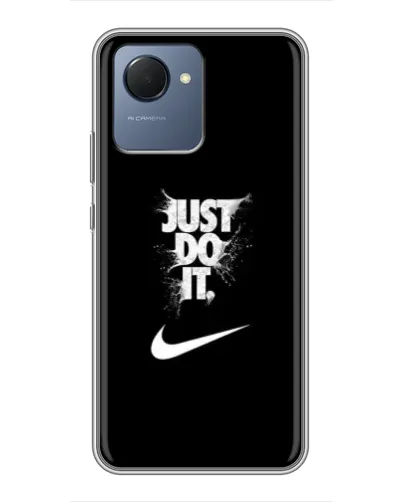 Чехол для Realme NARZO 50i Prime с картинкой «Текстовый принт Nike» Чехол для Realme NARZO 50i Prime с картинкой «Текстовый принт Nike»