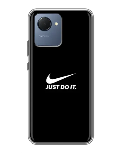 Чехол для Realme NARZO 50i Prime с картинкой «Минимализм от Nike» Чехол для Realme NARZO 50i Prime с картинкой «Минимализм от Nike»