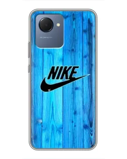 Чехол для Realme NARZO 50i Prime с картинкой «Голубое дерево Nike»