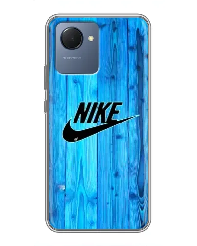 Чехол для Realme NARZO 50i Prime с картинкой «Голубое дерево Nike» Чехол для Realme NARZO 50i Prime с картинкой «Голубое дерево Nike»