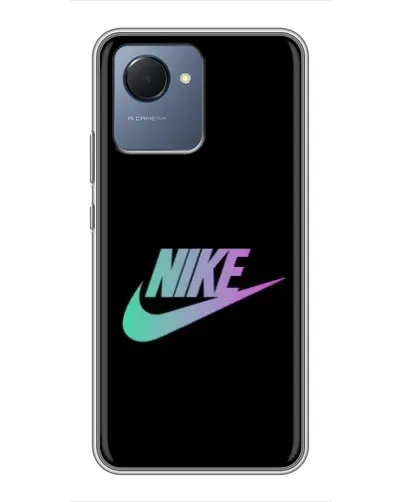 Чехол для Realme NARZO 50i Prime с картинкой «Nike — городская ночь» Чехол для Realme NARZO 50i Prime с картинкой «Nike — городская ночь»
