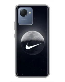 Чехол для Realme NARZO 50i Prime с картинкой «Nike в стиле граффити»