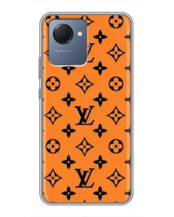 Чехол для Realme NARZO 50i Prime с картинкой «Оранжевый стиль LV»