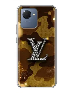 Чехол для Realme NARZO 50i Prime с картинкой «Камуфляжный Louis Vuitton»