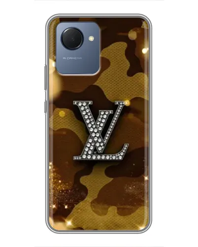 Чехол для Realme NARZO 50i Prime с картинкой «Камуфляжный Louis Vuitton»