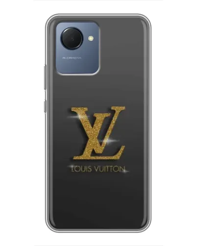 Чехол для Realme NARZO 50i Prime с картинкой «Градиент Louis Vuitton»
