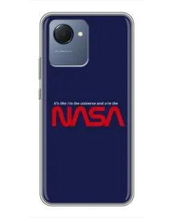 Чехол для Realme NARZO 50i Prime с картинкой «NASA — глубокий космос»