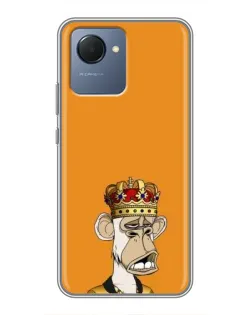 Чехол для Realme NARZO 50i Prime с картинкой «Золотая обезьяна Bored Ape»
