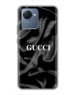 Чехол для Realme NARZO 50i Prime с картинкой «Gucci — шелковые волны»