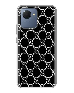 Чехол для Realme NARZO 50i Prime с картинкой «Gucci — сетчатый паттерн» Чехол для Realme NARZO 50i Prime с картинкой «Gucci — сетчатый паттерн»