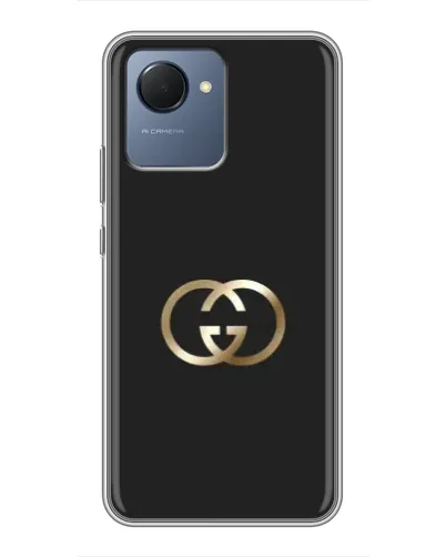 Чехол для Realme NARZO 50i Prime с картинкой «Минимализм Gucci» Чехол для Realme NARZO 50i Prime с картинкой «Минимализм Gucci»